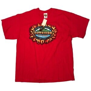 Survivor Outlast T Shirt w/Tags New** Deadstock - XL